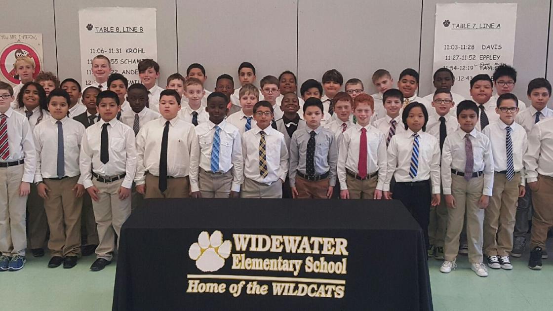 GENTLEMEN Boys learn life lessons at Widewater Elementary School