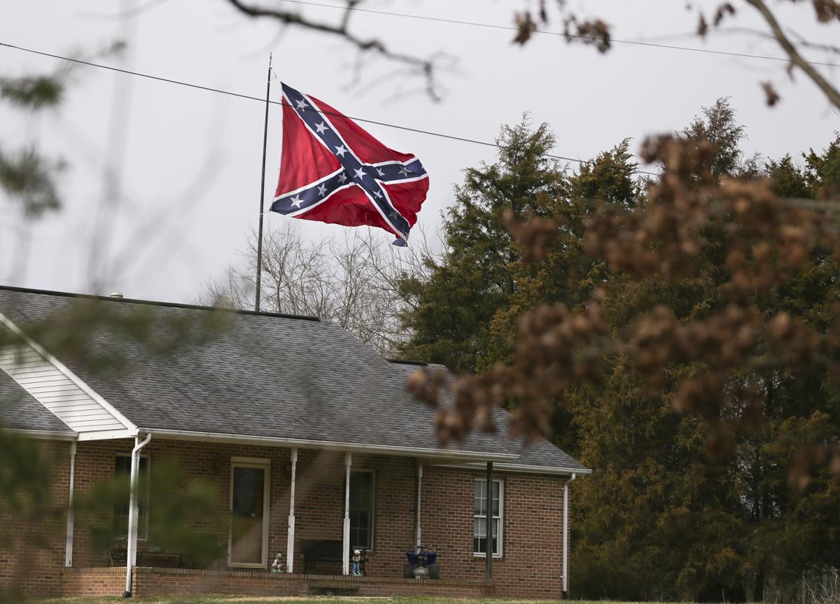 I-95 Confederate flag