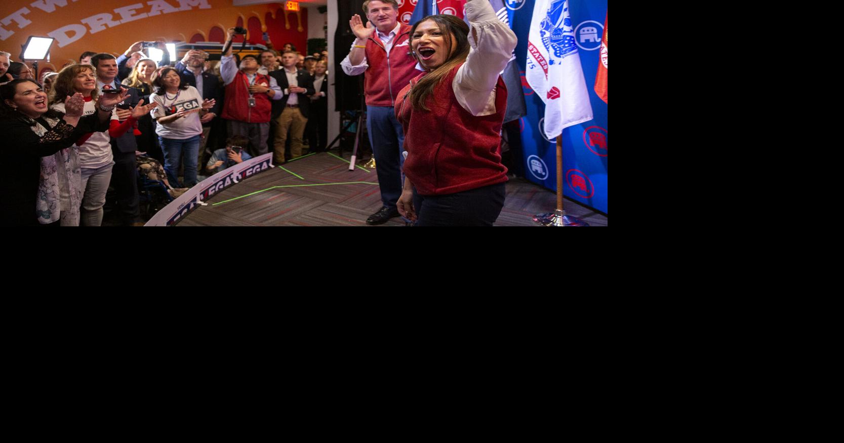Virginia governor attends Vega rally in Spotsylvania