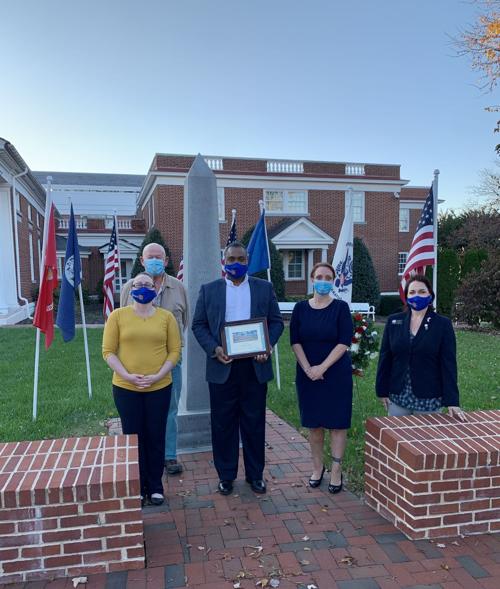 ROTARY CLUB: North Stafford celebrates with flags for heroes