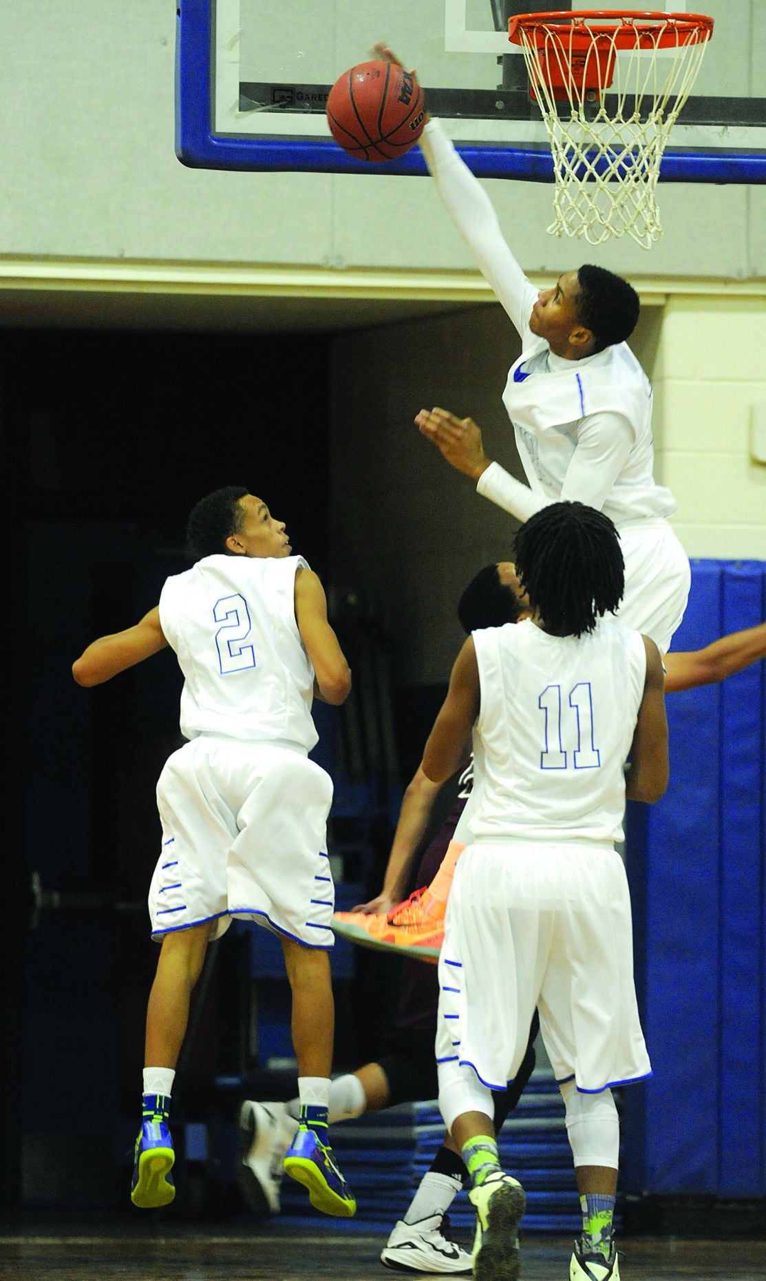 High school boys basketball Courtland slogs way to victory High