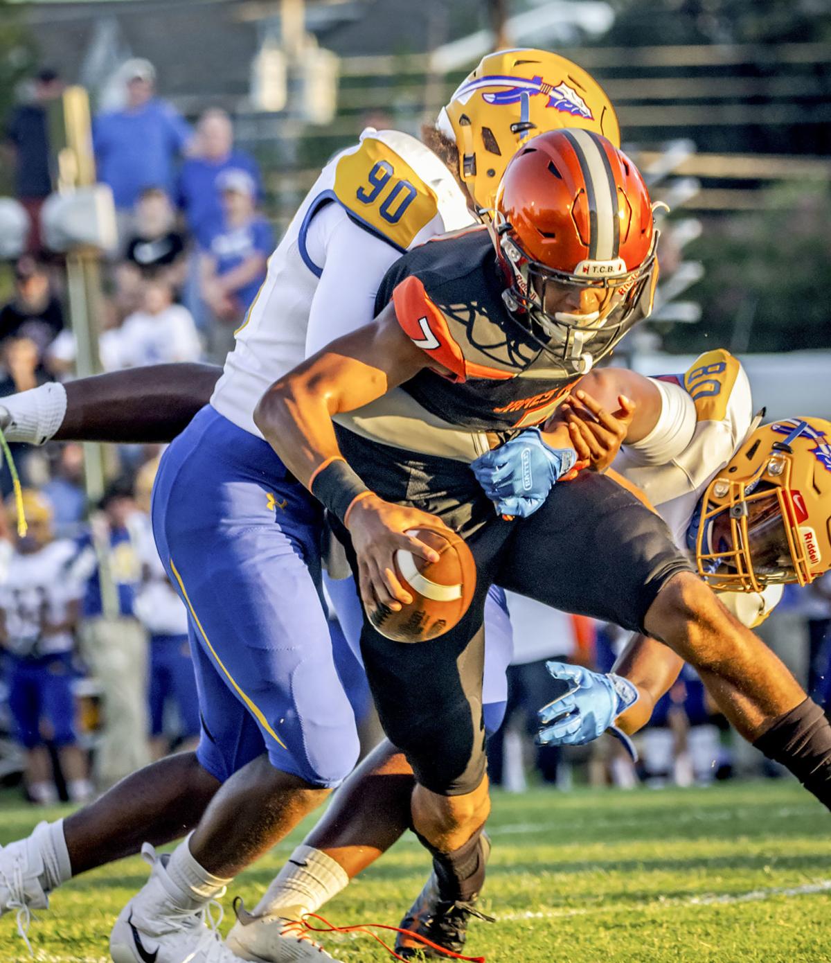 High School Football New Look James Monroe Rallies Past Stafford