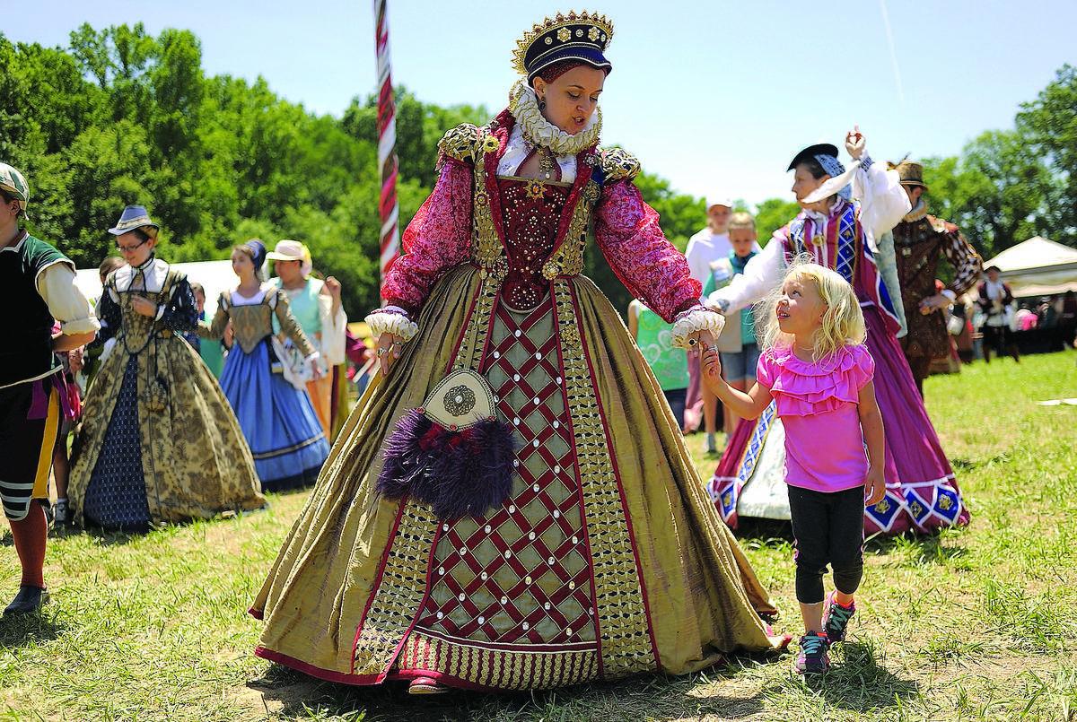 Shows like "Game of Thrones," helping Virginia Renaissance Fair, and