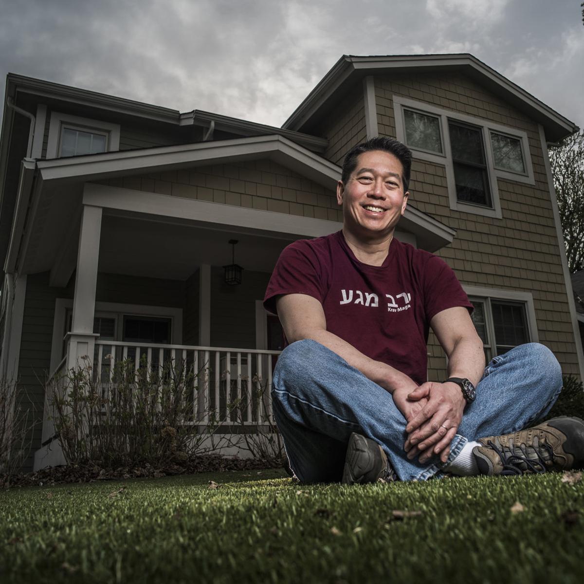 His Grass Is Greener Homeowner Rips Out Lawn Puts In Artificial