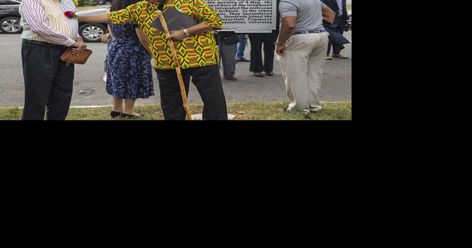 Fredericksburg unveils marker recognizing 1961 Freedom Riders' first stop