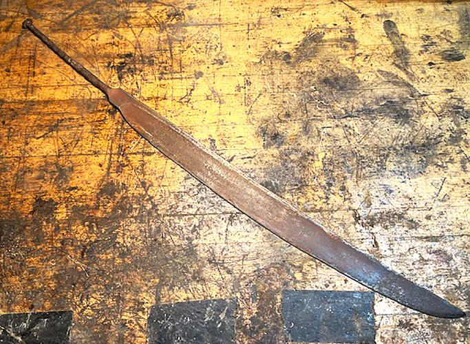 Vintage Hammer Brand Pocket Knife With Metal Handle, Walks & Talks