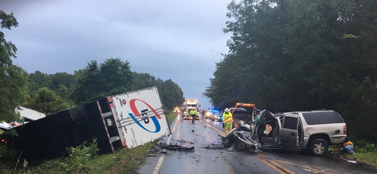 Orange County Man Suffers Life Threatening Injuries In Head On Crash With Tractor Trailer Crime Police Fire Fredericksburg Com