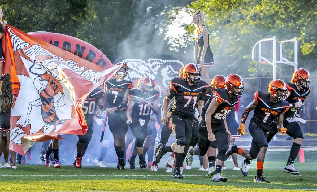 High School Football New Look James Monroe Rallies Past Stafford