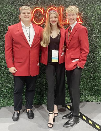 Ben Yoder Krista Hardy and Wyatt Cook at convention