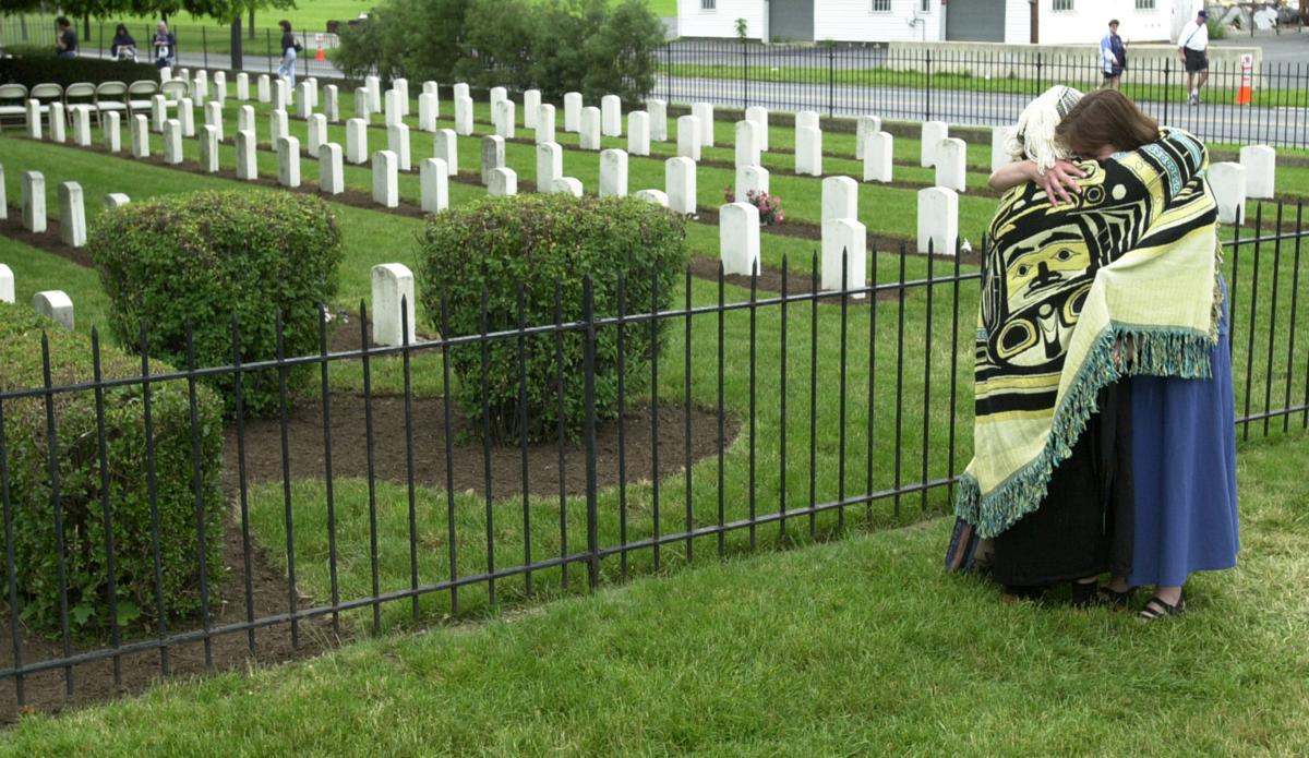 Indian cemetery