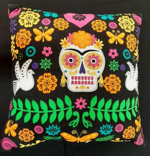 Day of the Dead pillow