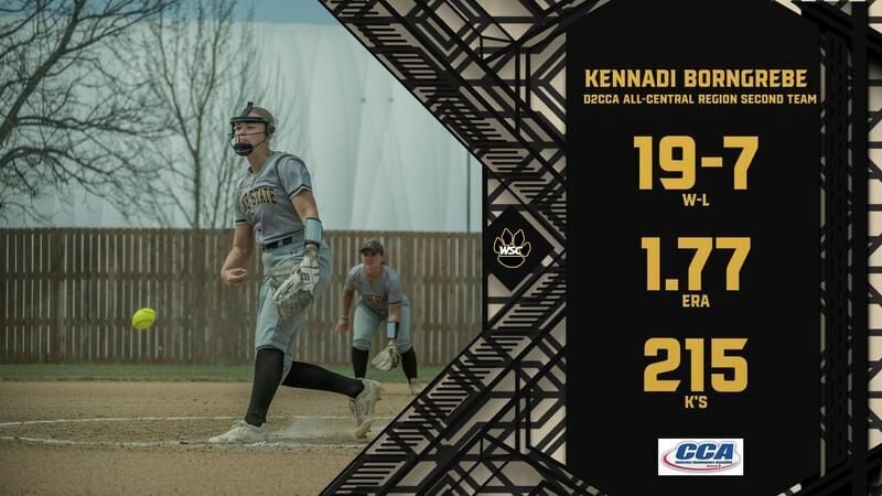 Borngrebe voted D2CCA All-Central Region Second Team