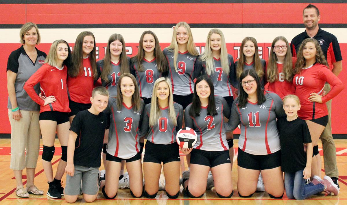 Weeping Water compiles stats on volleyball court