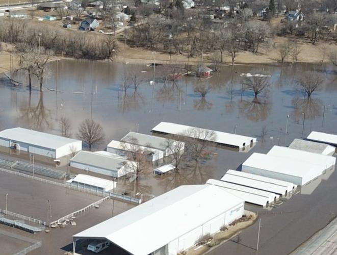 Flooded Washington County Fairgrounds