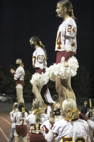 Conestoga cheerleaders at game photo 2