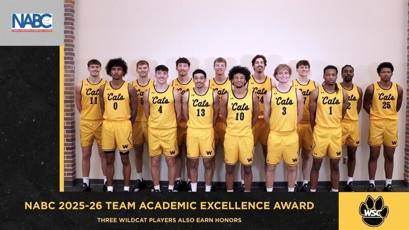Wildcat men's basketball team, three players collect NABC Academic Honors