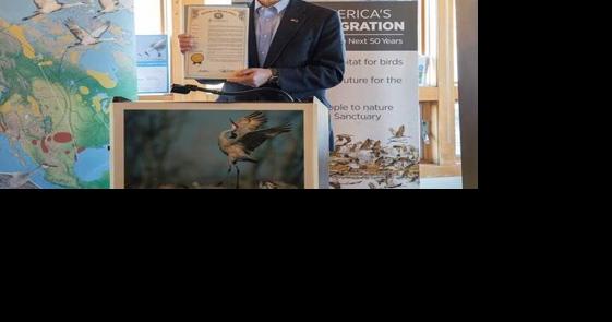 Nebraska governor proclaims sandhill crane as state's migratory bird | Govt-and-politics - Vimarsana News