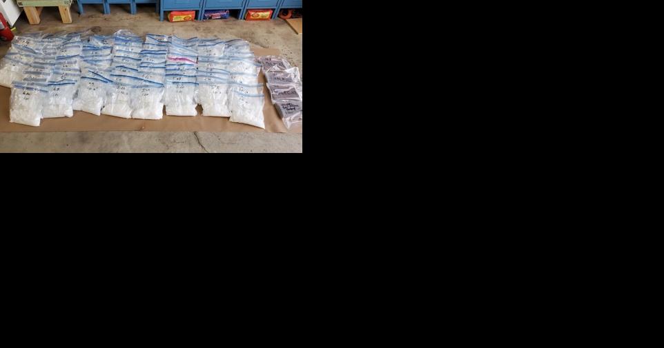 Over 100 pounds of meth and fentanyl found in traffic stop on Interstate 80 - Vimarsana News