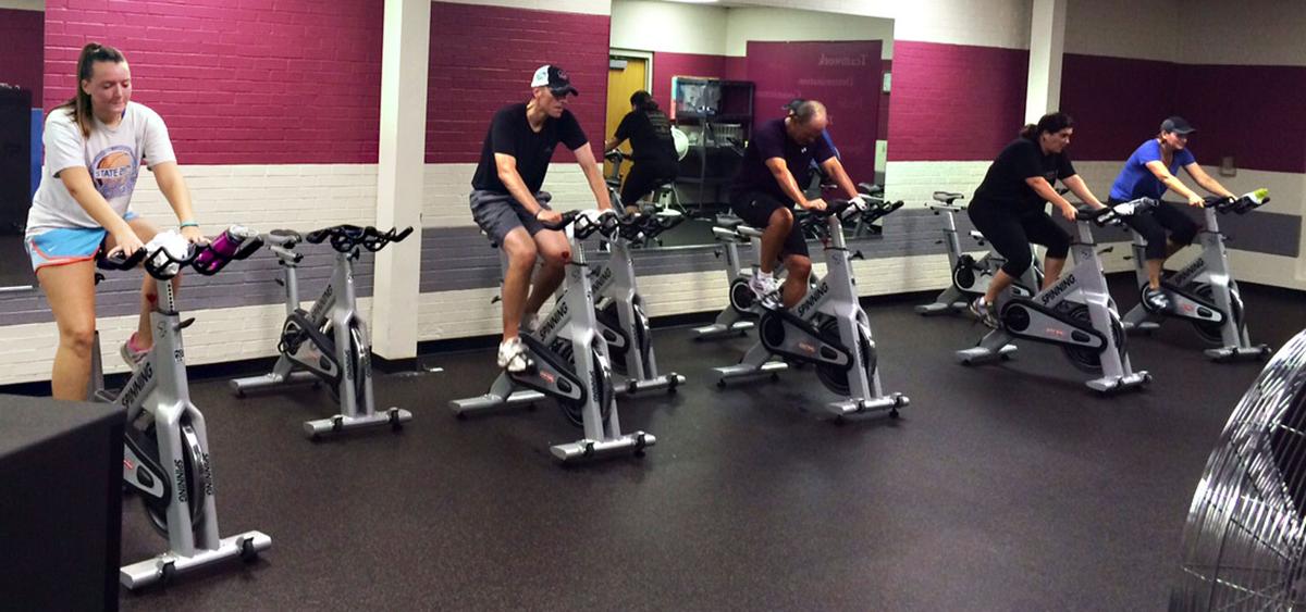 Spinning classes at YMCA help keep bike riders in shape Health