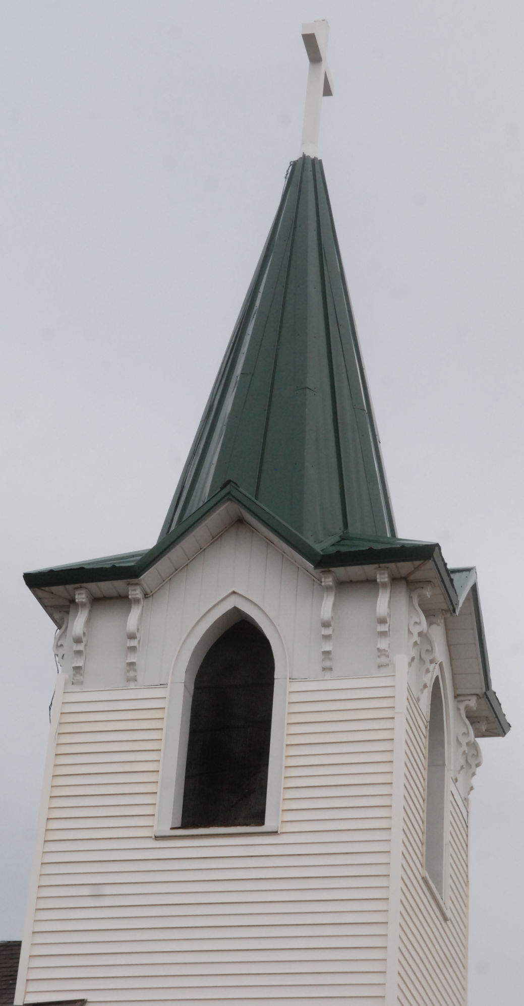 Bluffs Trinity's refurbished steeple stands out Faith and Values