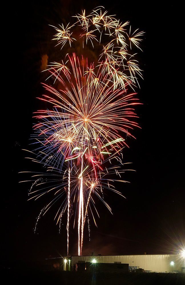 Fireworks light up skies at Christensen Field Local News