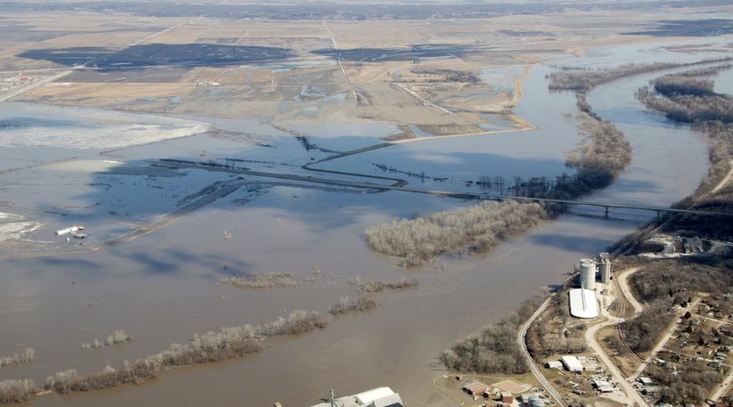 Missouri River flooding, Nebraska City