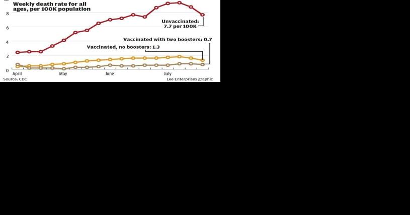 Nebraska COVID cases fall, but low vaccination rates contribute to mounting death toll - Vimarsana News