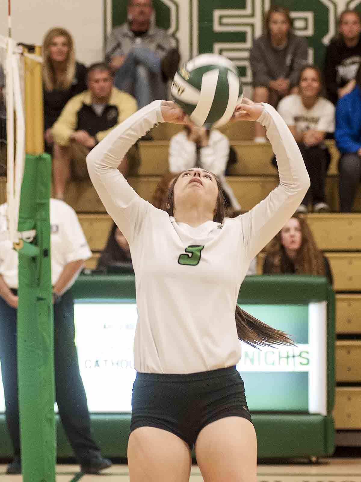 Photos: Bergan volleyball vs. David City Aquinas, 10.5.17