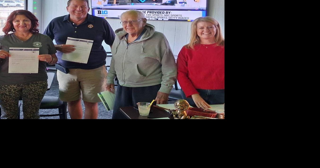 Several Woodcliff Lions Club members recognized for years of service