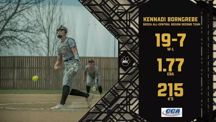 Borngrebe voted D2CCA All-Central Region Second Team