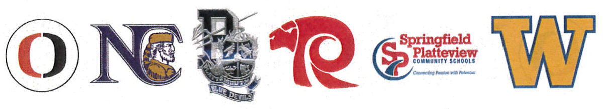Trailblazer Conference school logos