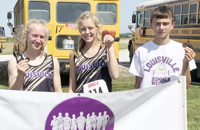 Louisville medalists at JCC Invite