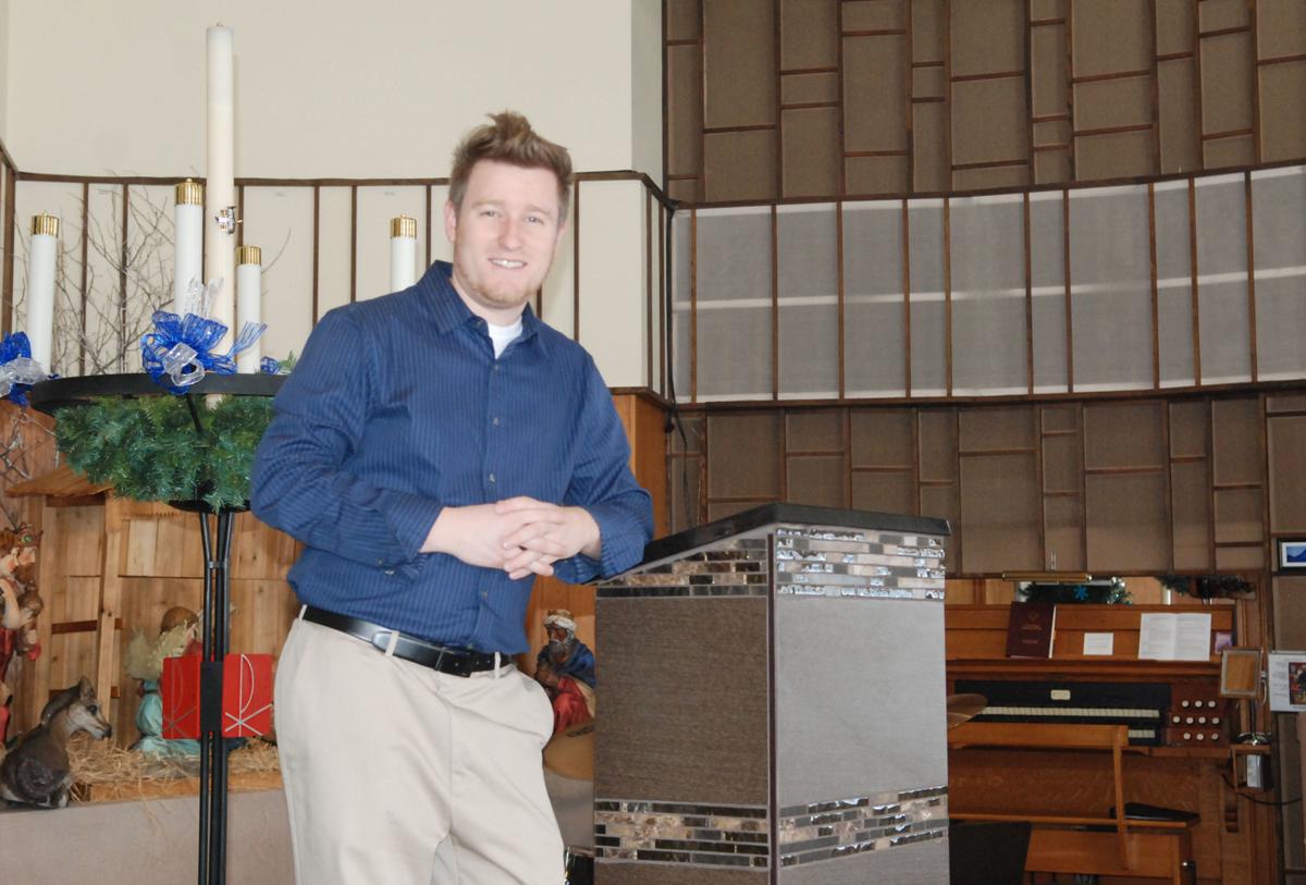 New pastor at Good Shepherd Lutheran Church in sanctuary