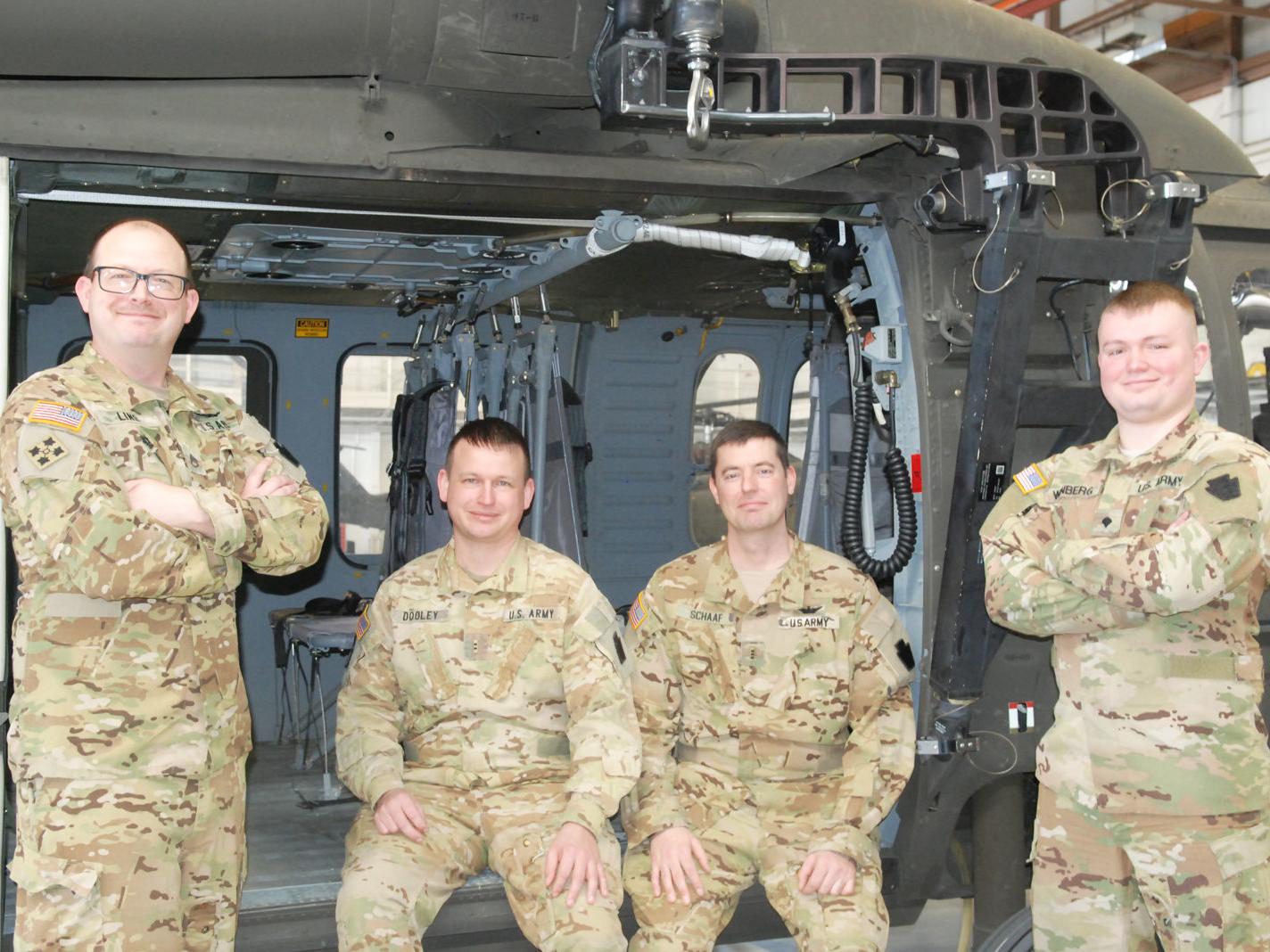 Blackhawk Helicopter Crew Recalls Rescue Military