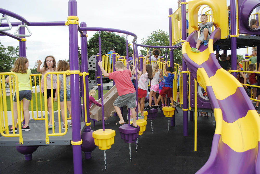 Louisville celebrates new elementary school playground News
