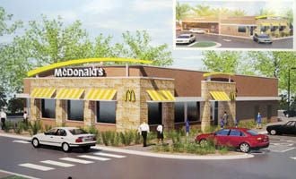 McDonald s to close for rebuilding project