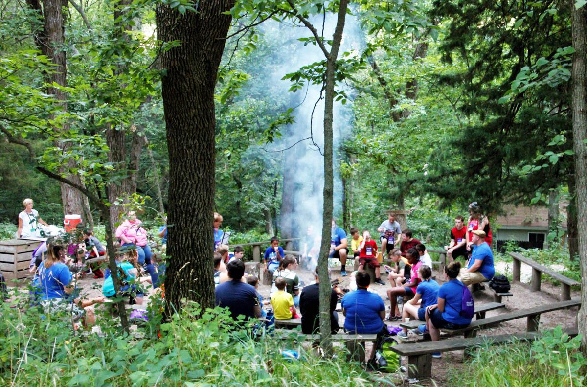 Royal Family camp fire