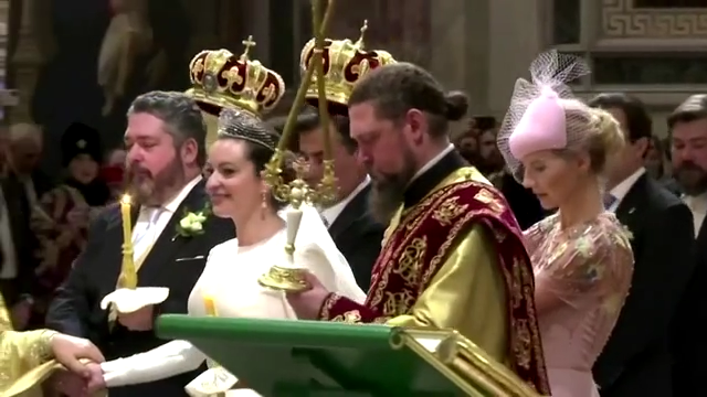 Russia hosts its first royal wedding in more than 100 years