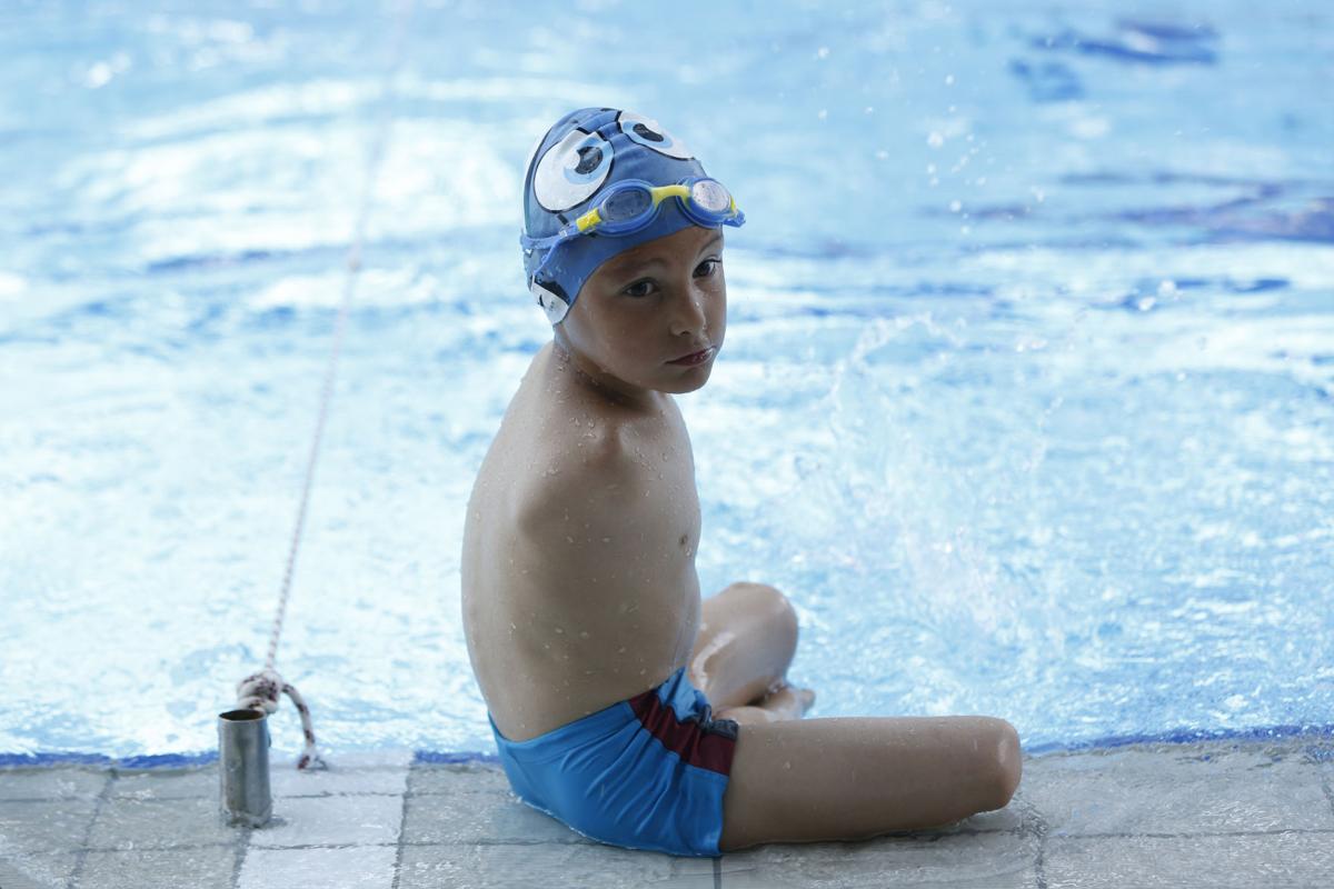 Bosnia Disabled Swimmer