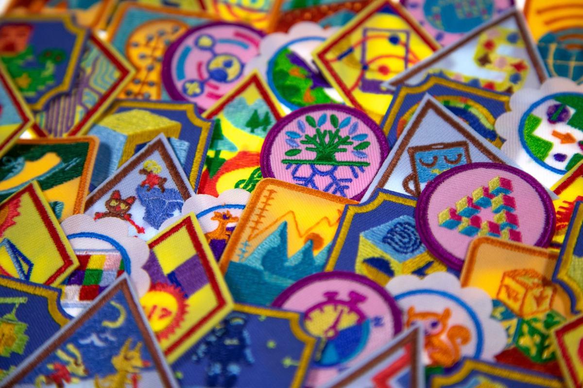 Girl Scout badges