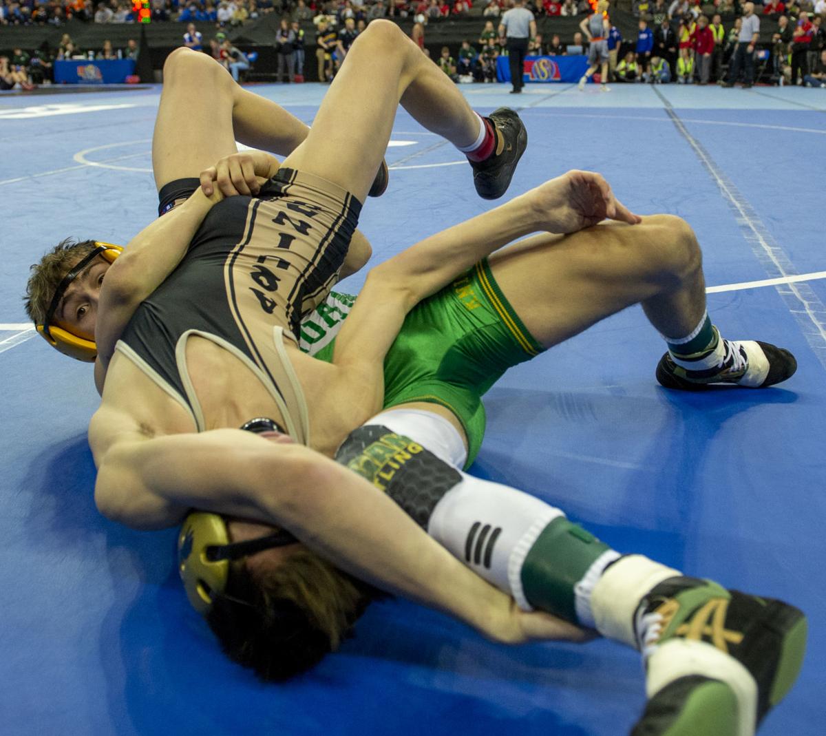 Bergan's Caden Arps will wrestle for his second state title High