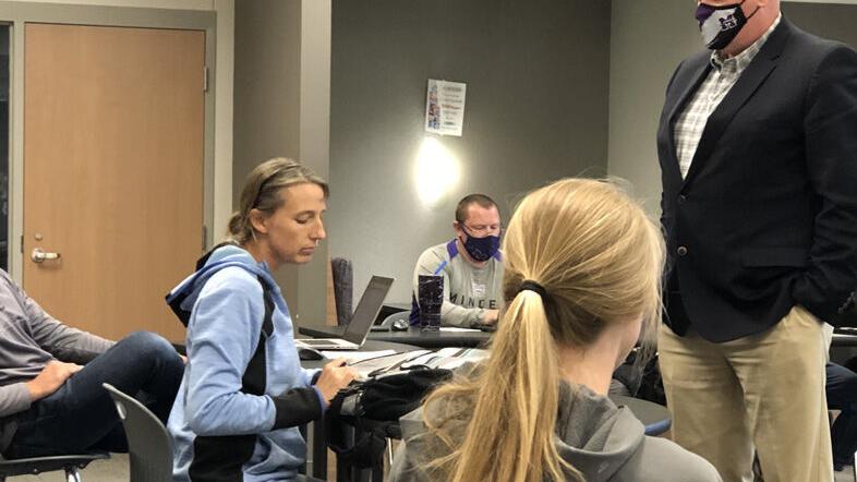 Ex-Minden school board member who won't wear mask returns to meeting after being voted off board - Vimarsana News