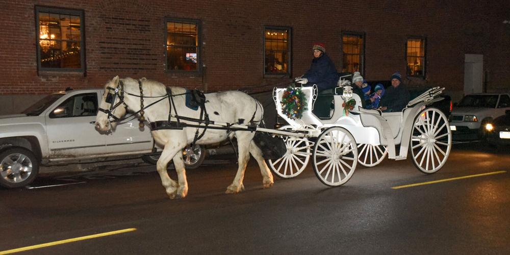 Christmas carriage ride