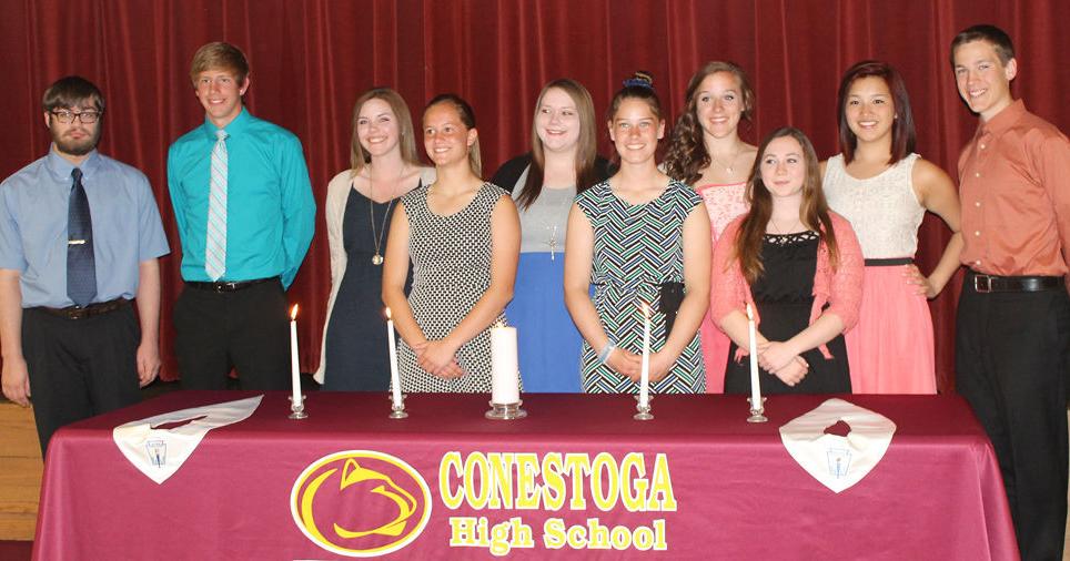 Conestoga students recognized at NHS induction ceremony