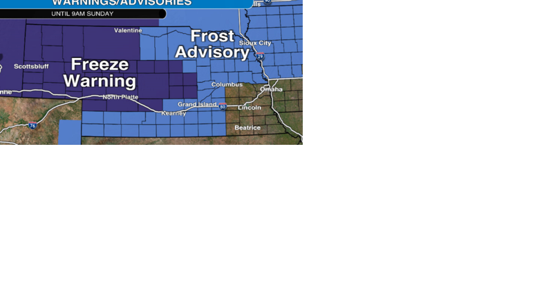 Unseasonably cold night expected across Nebraska - Vimarsana News