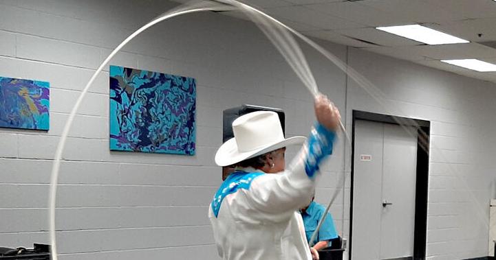 Trick roper at Fremont Friendship Center in June