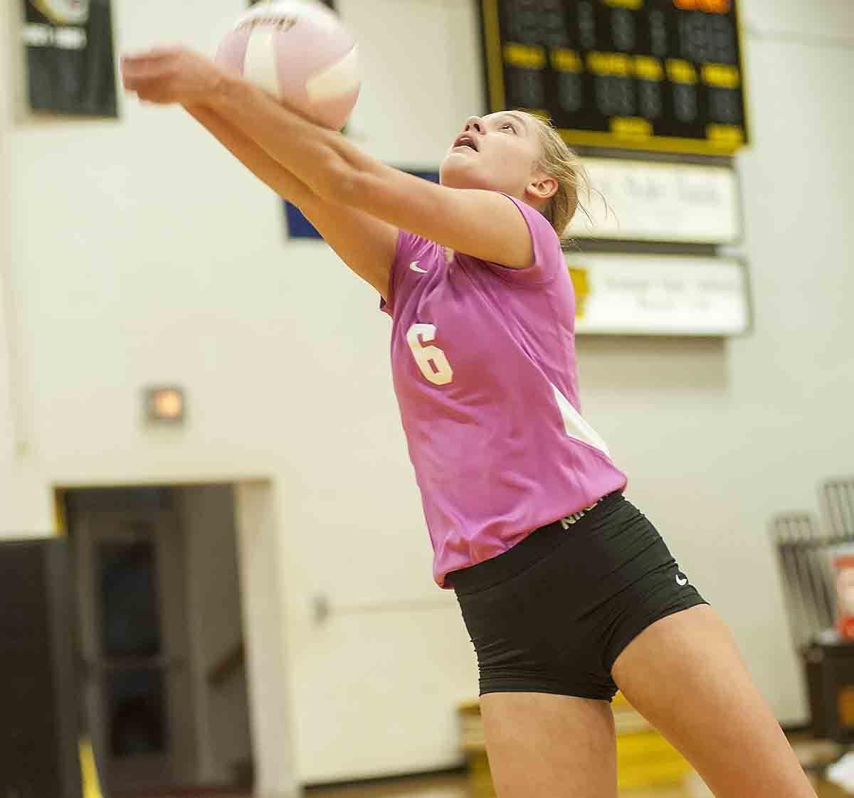 Photos: Fremont volleyball vs. North Star, 10.10.17
