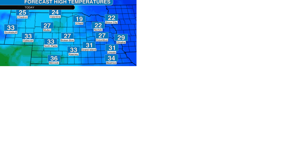 Watch now: Cold across Nebraska today, but a dramatic warm up expected over the weekend - Vimarsana News