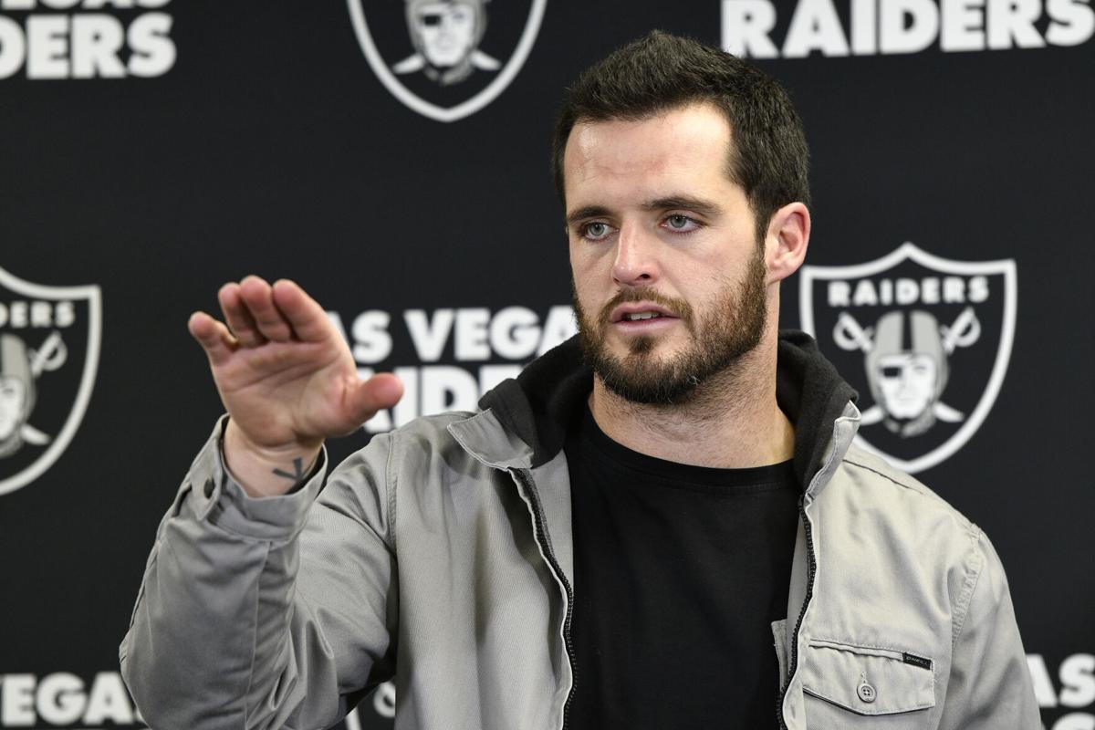 Ex-Raider QB Derek Carr agrees to 4-year contract with Saints
