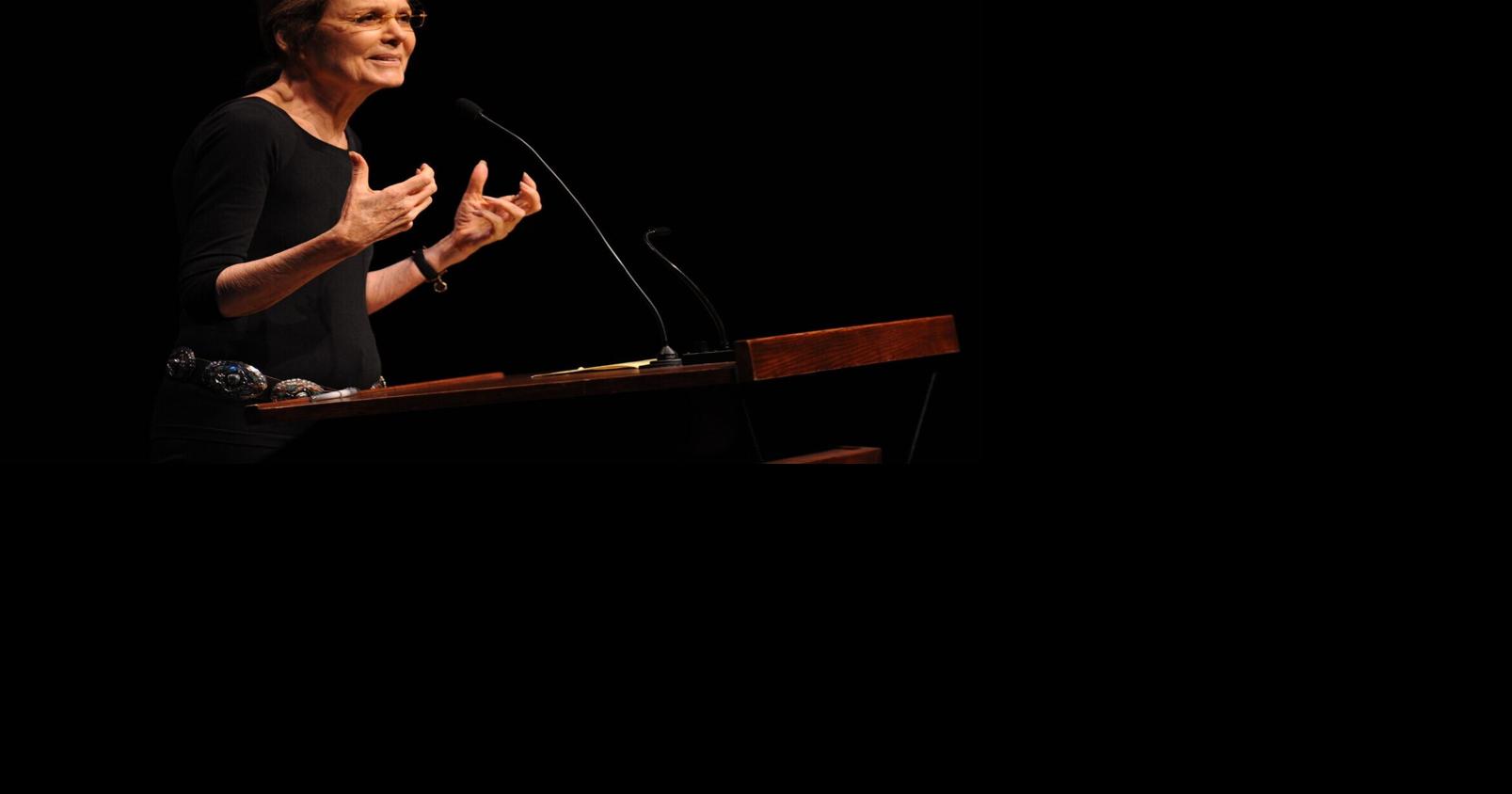 Gloria Steinem spoke ahead of 2020 Girls Inc. fundraiser in Omaha